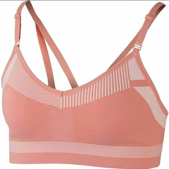 Nike Other - Nike Flyknit Indy Tech Pack Sports Bra Large Pink